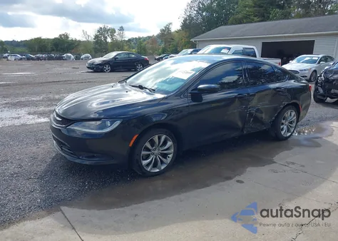 2015 Chrysler 200 S из США, поврежденный, VIN 1C3CCCDG5FN636605